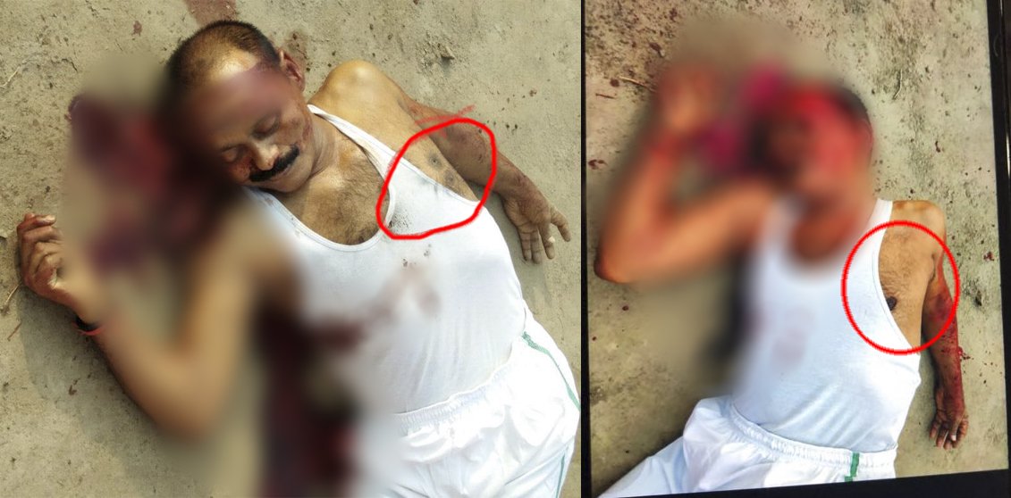 Munna Bajrangi murder case 2 picture make controversy