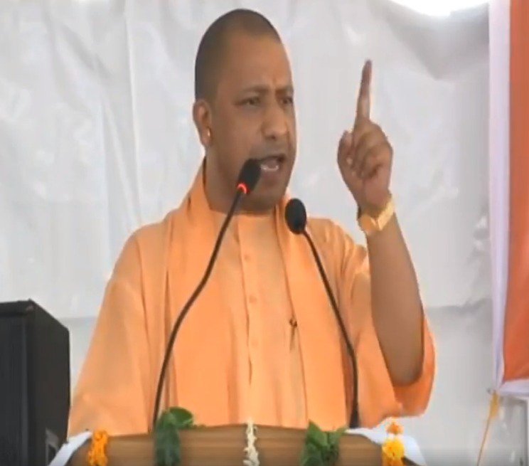 cm yogi statement over rahul-gandhi-hug think 10-times-before-hugging