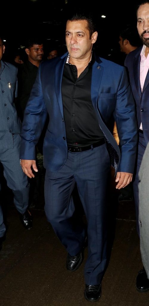 Salman Khan at the reception