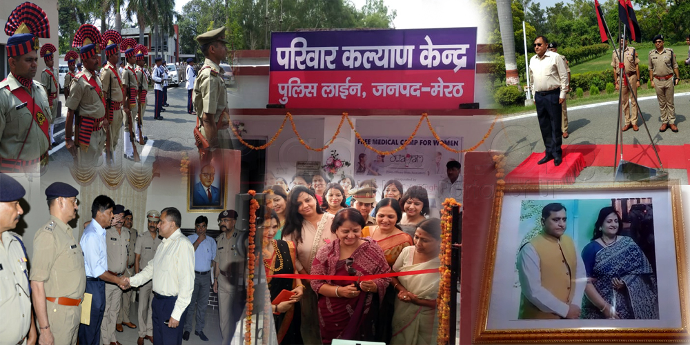 Meerut: DGP unveils statue of Amar Shahid Dhan Singh Gurjar