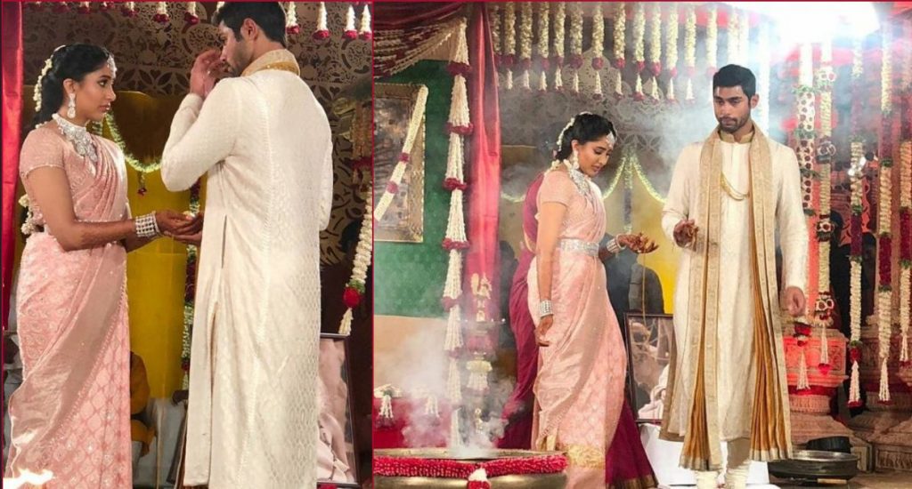 Shriya Bhupal ties knot with Anindith Reddy at a Plush Hotel