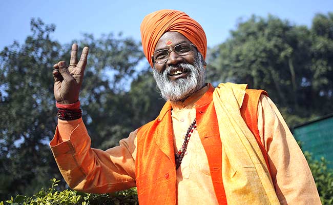 Court can ever make a decision in the Ram temple case: Sakshi Maharaj