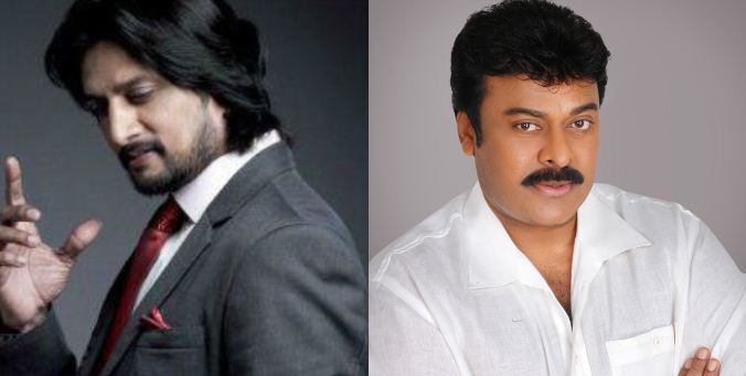 kichcha Sudeep Is Overwhelmed As He Joins Chiranjeevi For 'Sye Raa'!