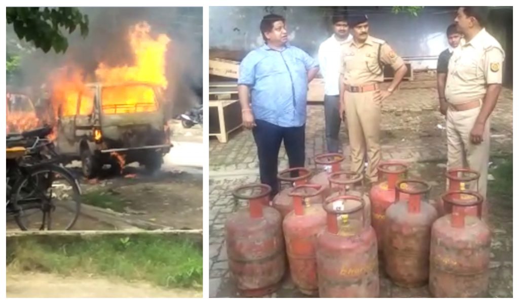 Illegal LPG refilling