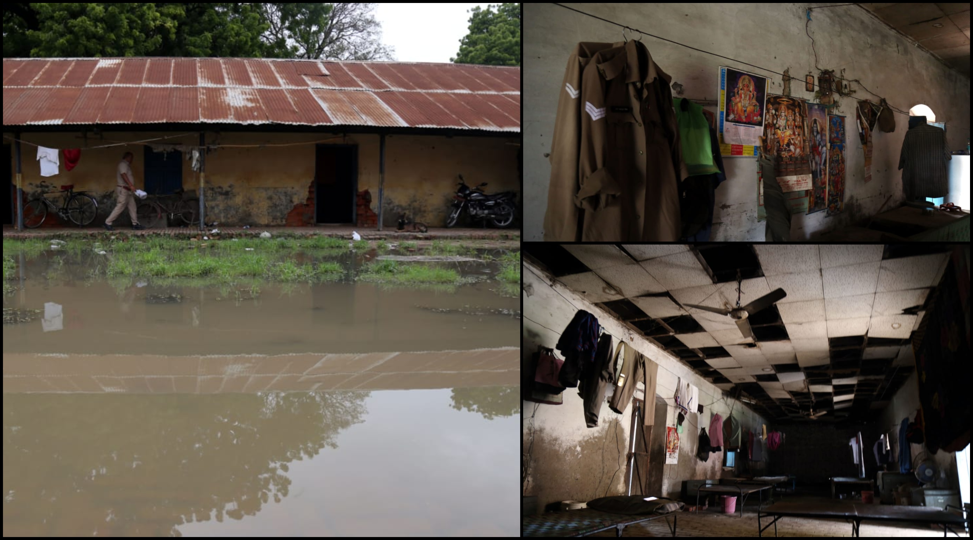 shabby Police barracks make constables unsecured