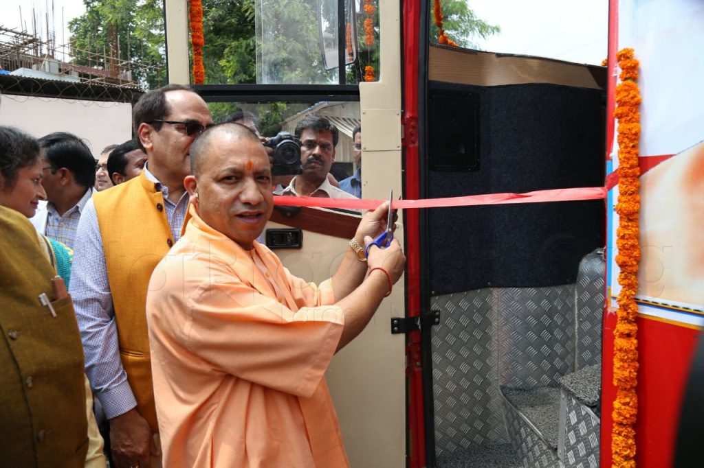 CM Yogi inaugurated KGMU Blood Donation Camp