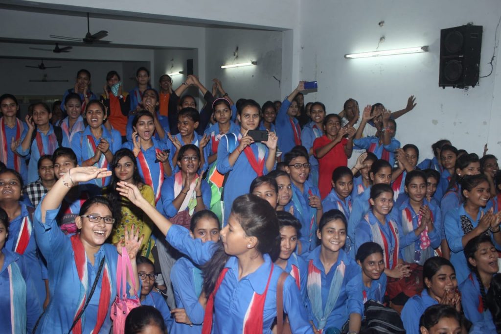 Big Welcome of Freshers' By 'Talent Hunt 2k18' at Guru Nanak Girls' Degree College