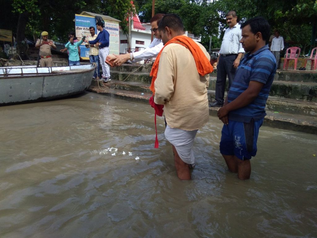 DM doing son's duty submerging remains of unclainmed woman