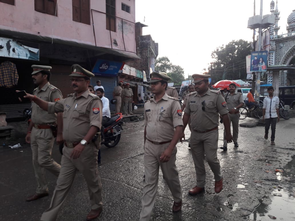 Police did Foot Patrol in direction of Supritendent of Police