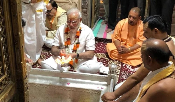 Varanasi: PM Modi took Baba Viswanath's blessings on his birthday