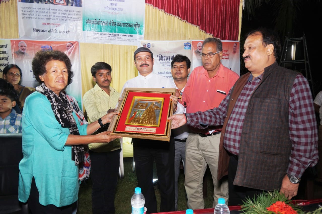 Bachendri Pal promoted Mission Ganga in varanasi