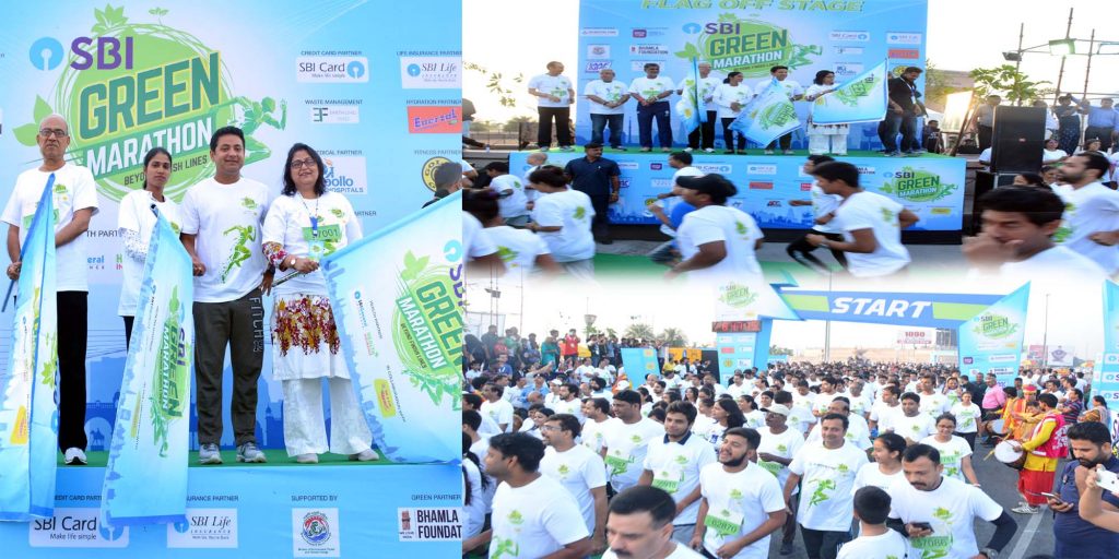 SBI Group Flags off Its 2nd Edition 'SBI Green Marathon' to Promote Sustainability