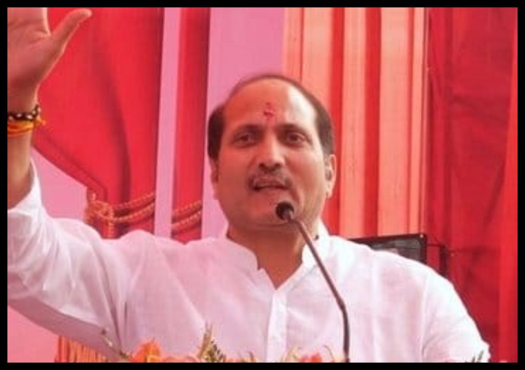 minister suresh rana attend vijayadashmi program speech