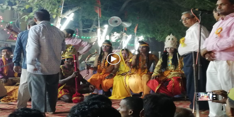 viewers got emotional to show ramleela played in amethi