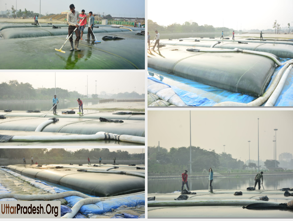 Sewage Point to Selfie Point in Lucknow in Uttar Pradesh