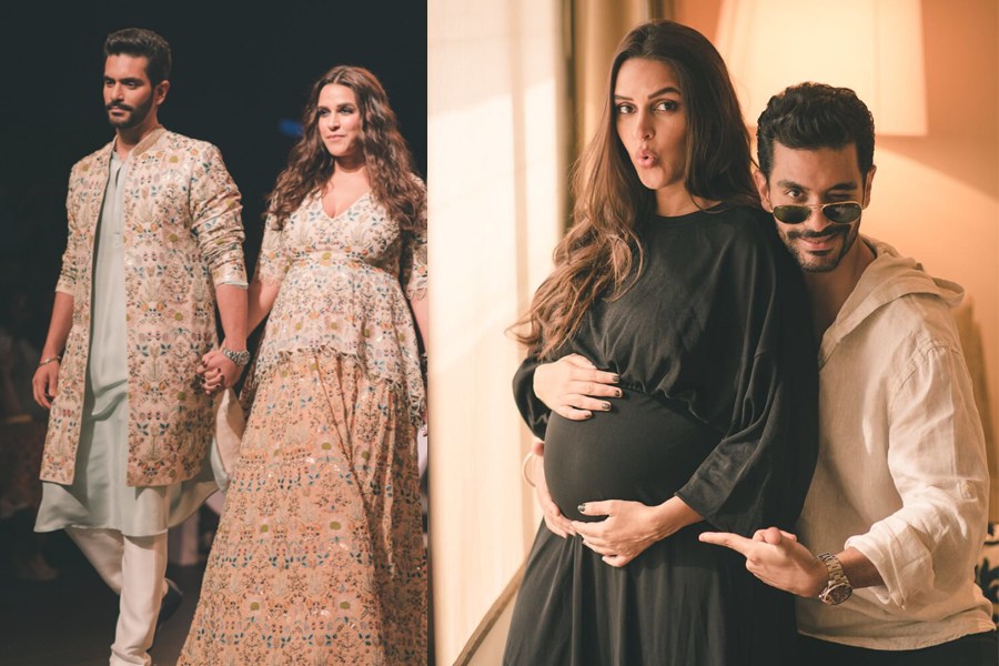 Neha Dhupia and Angad Bedi