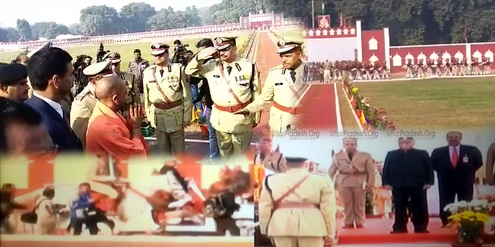 Governor Ram Naik Salute Annual Ceremonial Parade