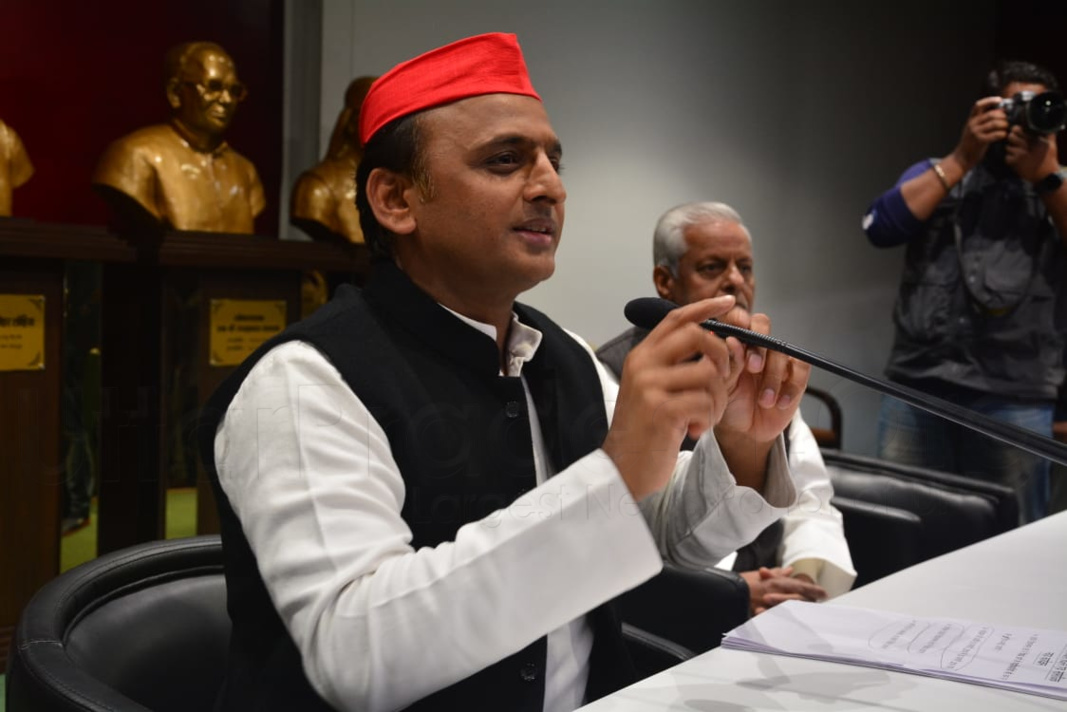 Samajwadi Party President Akhilesh Yadav