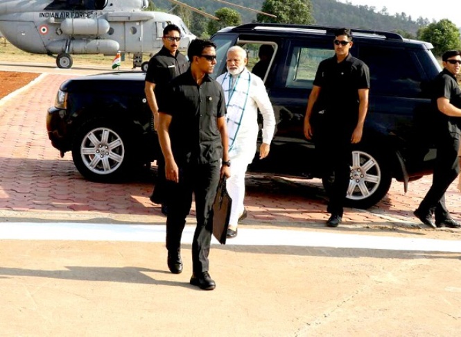 arrival of the PM