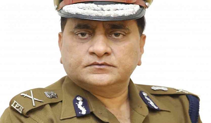 DGP OP Singh today visits Siddarthnagar