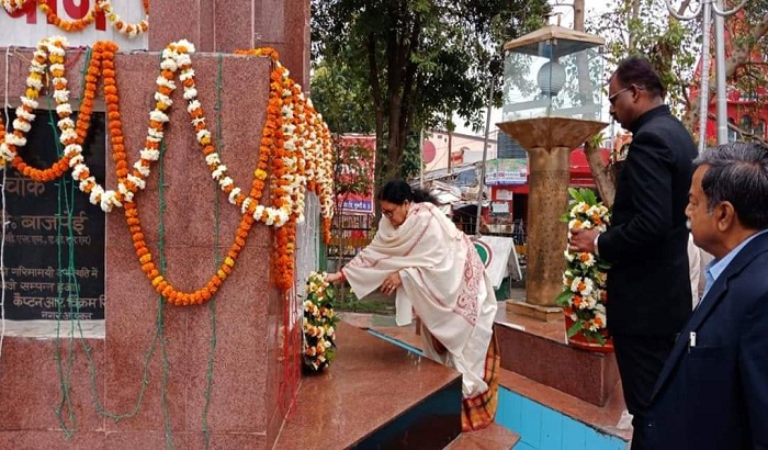 Tribute to the martyred soldiers on Republic Day