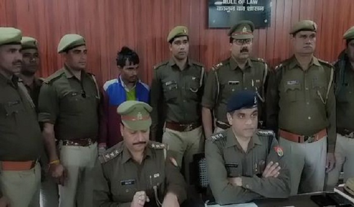 Mujaffarnagar police arrested yesterday bank robbery theft