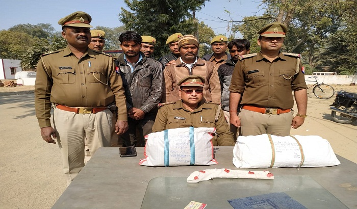 Raebareilly police arrested hemp criminals