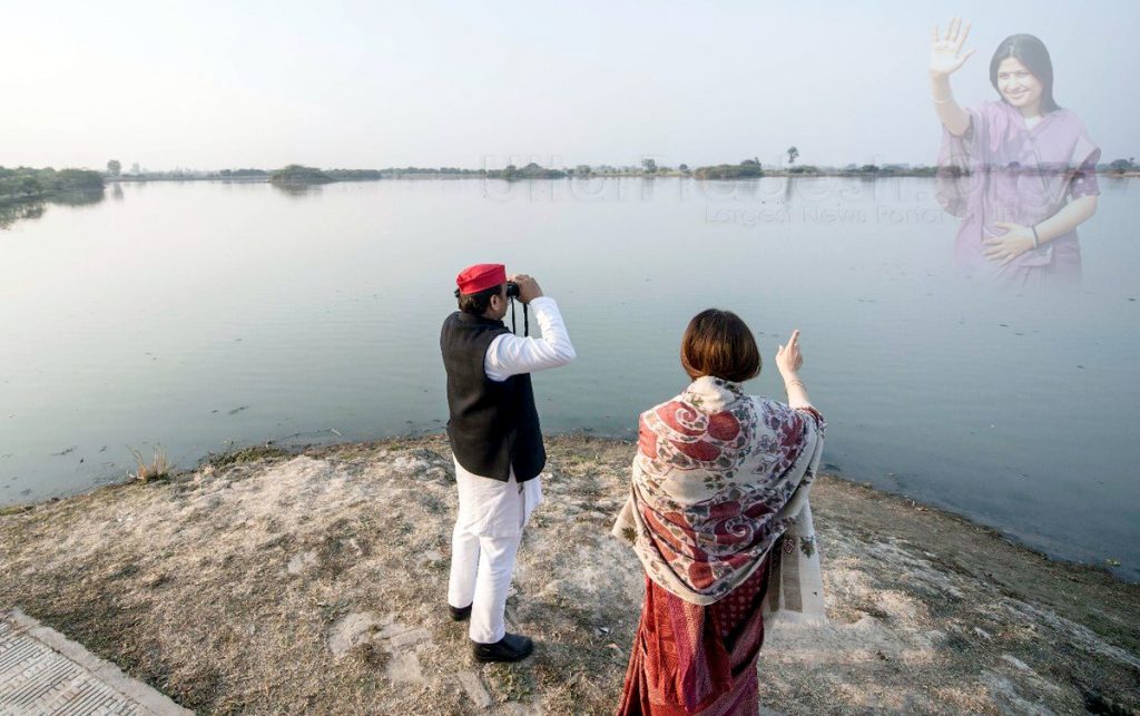 Akhilesh Yadav Congratulates Dimple Yadav