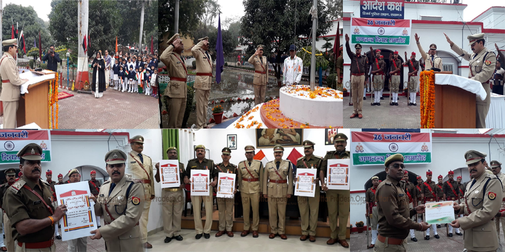 SSP Kalanidhi Nathani Hoisted Flag at Republic Day in Lucknow