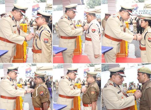 UP DGP honored 50 policemen with outstanding service honors on Ganatthra Day