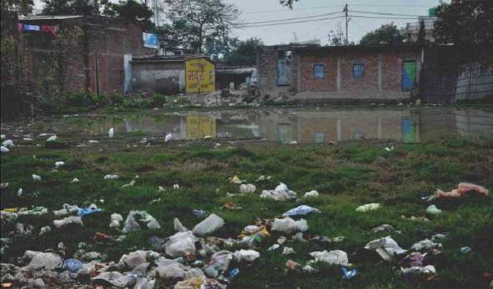 In the village adopted by MP, it is felt that the problem