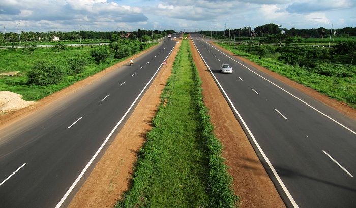 Transport minister Nitin Gadkari inaugurated the NH-4700 crore scheme