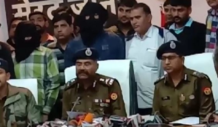 10 kg gold worth loot, three have been arrested by the Meerut Police