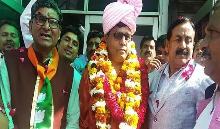 Lokesh Prajapati's grand welcomes in Meerut region