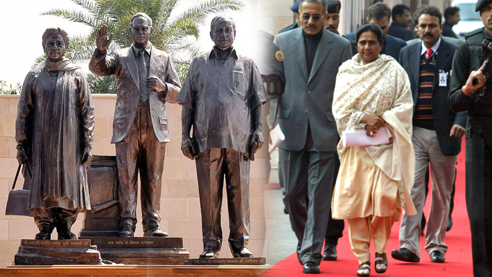 Mayawati Paid Tribute on Kanshi Ram Birth Anniversary