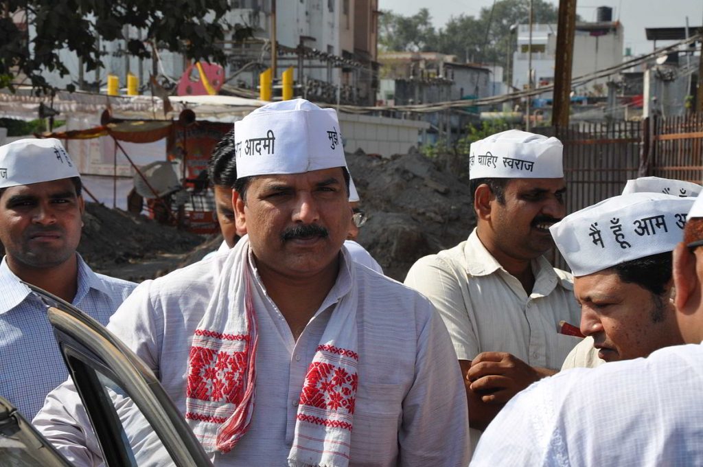 Aam Aadmi Party Leader Sanjay Singh