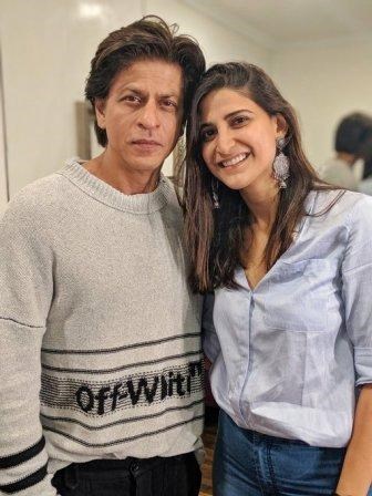 Aahana Kumra and Shahrukh Khan