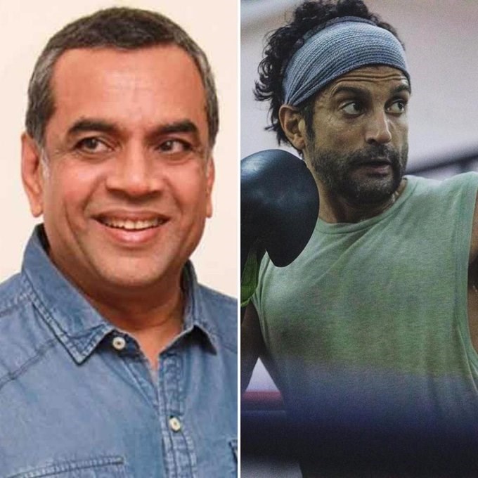 Farhan Akhtar and Paresh Rawal Collaborate For Toofan.