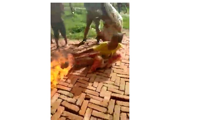 Woman attempts self-immolation