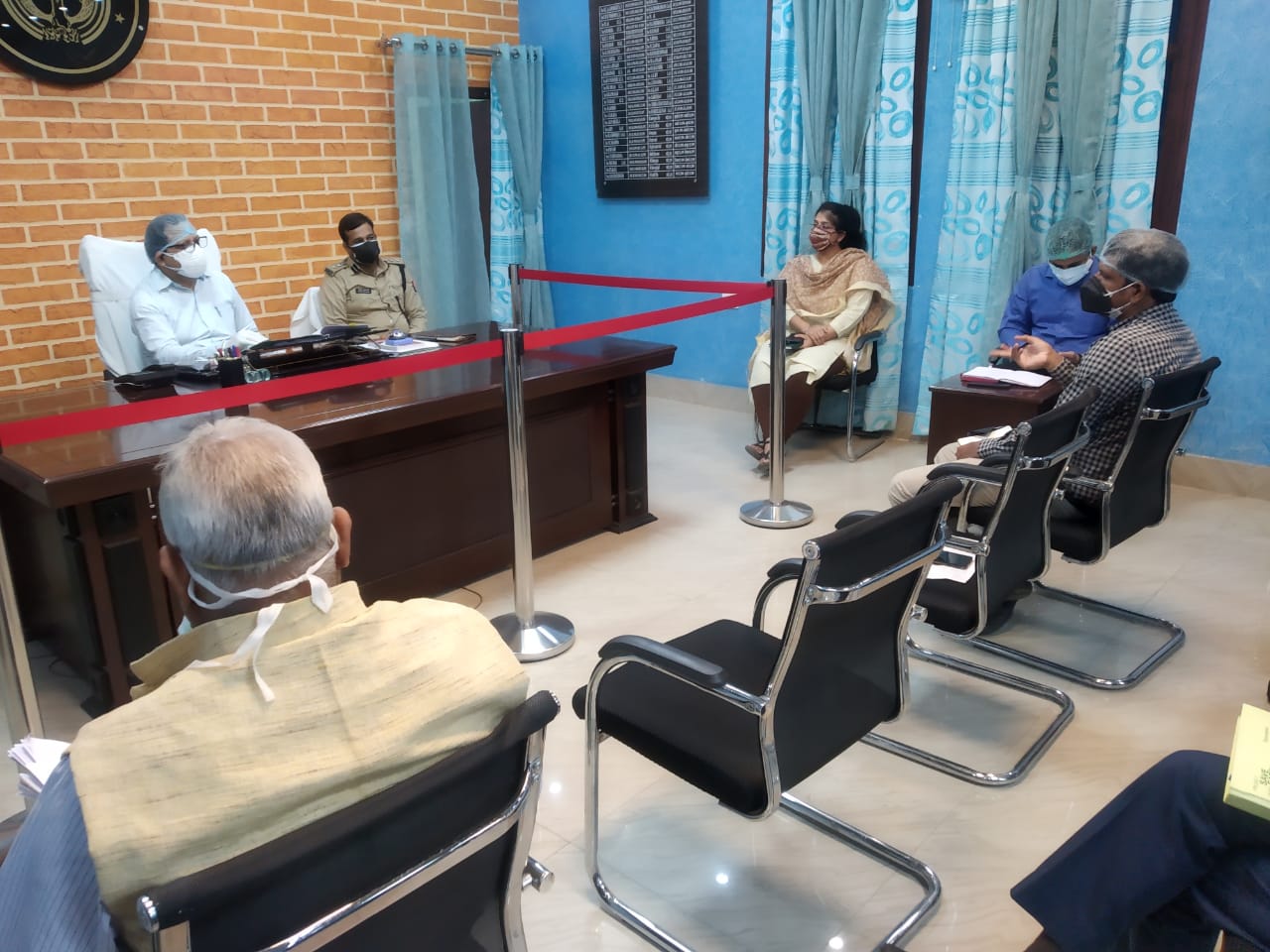 Team-09 meeting held under the chairmanship of District Magistrate