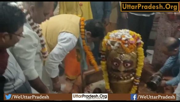 mathura-bhajan-kirtan-rudrabhishek-was-done-in-6-temples