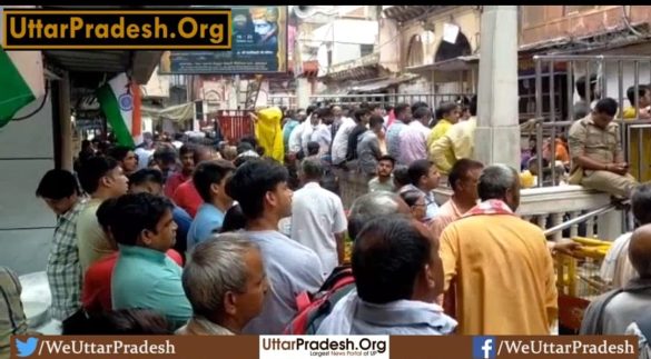 Stampede in Banke Bihari temple