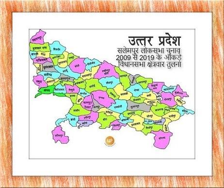 Sambhal Lok Sabha Assembly Wise Results Analysis and comparison 2009 2014 2019 parliamentary constituency Elections