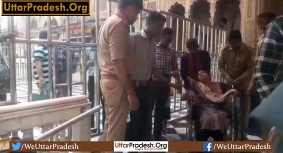 health-of-the-devotee-woman-deteriorated-in-banke-bihari-temple