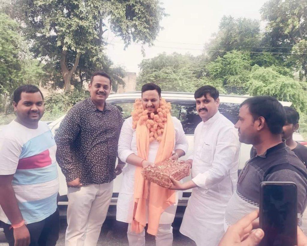 state-president-of-bjp-yuva-morcha-and-mlc-pranshu-dutt-dwivedi