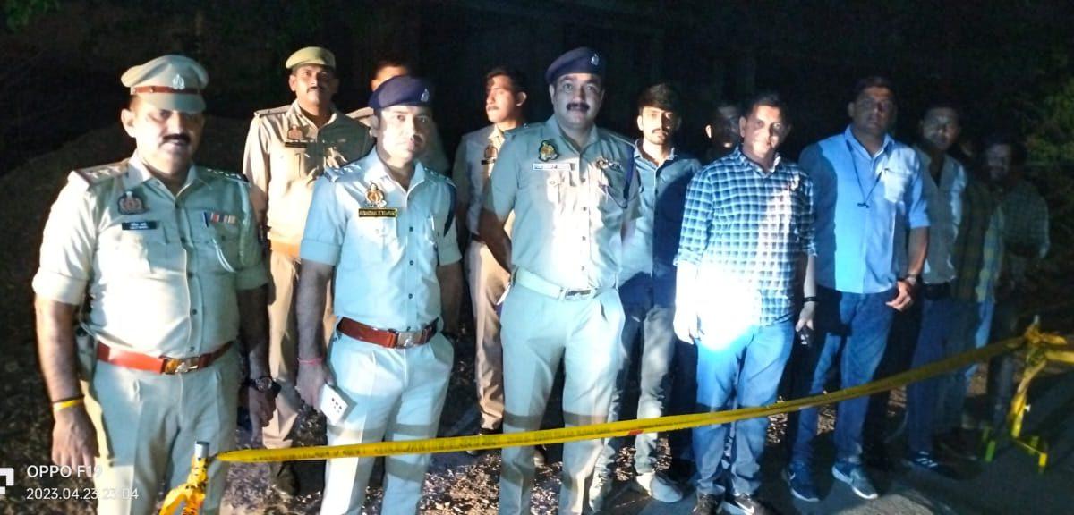 मथुरा- पुलिस ने मुठभेड़ के दौरान इनामी गौतस्कर को किया गिरफ्तार