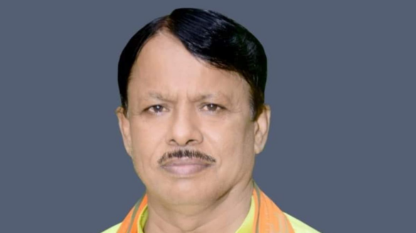 Amar Kishor Kashyap Re-elected as Gonda BJP District President