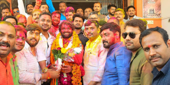 Vivekananda Mishra re-elected as Basti Bjp District President