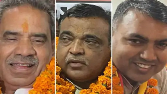 Kanpur Bjp President: Anil Dixit Was Made the District President in North , Shivram Singh in South and Upendra Paswan in Rural.