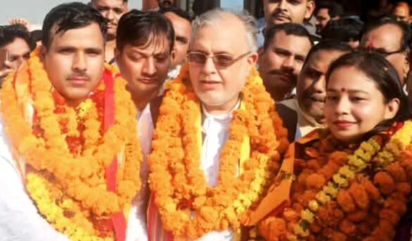 Shahjahanpur BJP President: KC Mishra again becomes BJP District President, Shilpi Gupta becomes Mahanagar President